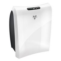 Vornado - Console 215 Sq. Ft. Air Purifier - White - Large Front