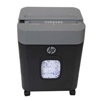 HP - 8 Sheet Crosscut Paper Shredder - Large Front