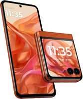 Motorola - razr 2024 256GB (Unlocked) - Spritz Orange - Large Front