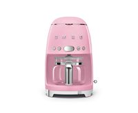 SMEG - DCF02 Drip 10-Cup Coffee Maker - Pink - Large Front