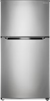 Insignia™ - 21 Cu. Ft. Top-Freezer Refrigerator - Stainless Steel Look - Large Front