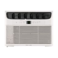 Frigidaire - 115V 12,000 BTU 550 Sq. Ft. Smart Window Air Conditioner with Remote - White - Large Front