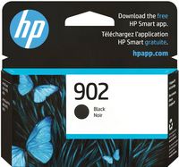 HP - 902 Standard Capacity Ink Cartridge - Black - Large Front