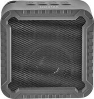 Insignia™ - Rugged Portable Bluetooth Speaker - Black - Large Front