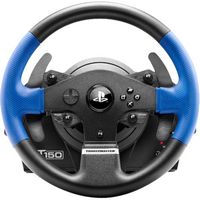 Thrustmaster - T150 RS Racing Wheel for PlayStation 4 and PC; Works with PS5 games - Black - Large Front