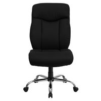 Alamont Home - Hercules Contemporary Fabric Big & Tall Executive Swivel Office Chair with Headres... - Large Front