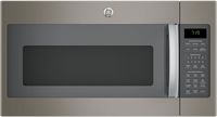GE - 1.9 Cu. Ft. Over-the-Range Microwave with Sensor Cooking - Slate - Large Front