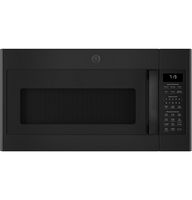 GE - 1.9 Cu. Ft. Over-the-Range Microwave with Sensor Cooking - Black - Large Front