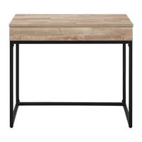 OSP Home Furnishings - Sit and Stand Desk - Brown - Large Front