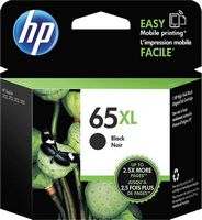 HP - 65XL High-Yield Ink Cartridge - Black - Large Front