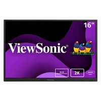 ViewSonic - VG1656-2K 16” IPS LCD WQXGA Portable Monitor (USB-C) - Black - Large Front