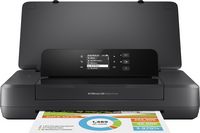 HP - OfficeJet 200 Mobile Inkjet Printer - Black - Large Front