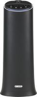 PureGuardian - 1.5 Gal. Ultrasonic Cool Mist Humidifier - Onyx black - Large Front
