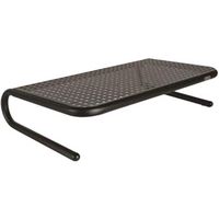 Allsop - Metal Art Jr Laptop/Monitor Stand - Pearl Black - Large Front