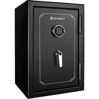 Barska - 3.45 Cu. Ft.Fire-Resistant Safe with Digital Keypad Lock - Black - Large Front