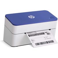 HP - Shipping Label Printer, 4x6 Commercial Grade Direct Thermal - 203 DPI - Large Front