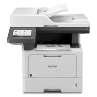 Brother - MFC-L5915DW Wireless Black-and-White All-in-One Laser Printer with Duplex Print, Scan, ... - Large Front