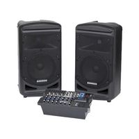 Samson - Expedition 800W Bluetooth Portable PA Speaker System - Black - Large Front