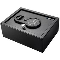Barska - Safe with Electronic Keypad Lock - Black - Large Front