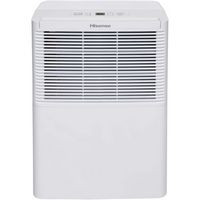 Hisense - 25-pint Dehumidifier - White - Large Front