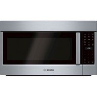 Bosch - 800 Series 1.8 Cu. Ft. Convection Over-the-Range Microwave with Sensor Cooking - Stainles... - Large Front