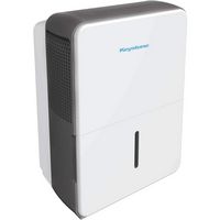 Keystone - 50-pint 4500 Sq. Ft. Dehumidifier with Built-In Pump - White - Large Front