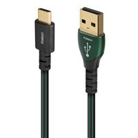 AudioQuest - Forest USB-C > A 2.5' Digital High-Definition Audio Cable with USB-C to USB-A Connec... - Large Front