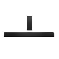 Hisense - 2.1 CH Soundbar with Wireless Subwoofer - Black - Large Front