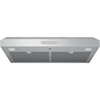 GE Profile Series - 30 inches - Convertible - Under cabinet Range Hood - Stainless Steel - Large Front