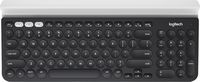 Logitech - K780 Full-size Wireless Scissor Keyboard - Graphite - Large Front