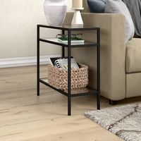 Camden&Wells - Laurita Side Table - Obsidian - Large Front