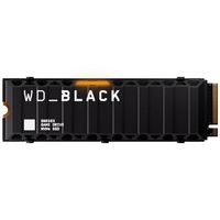 WD - BLACK SN850X 4TB Internal SSD PCIe Gen 4 x4 NVMe with Heatsink for PS5 and Desktops - Large Front