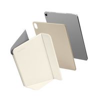 tomtoc iPad Air Detachable Folio Case for 2025 New 13 Inch iPad Air M3&M2 - White - Large Front