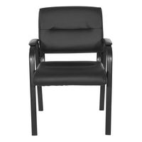 Office Star Products - Guest Chair - Black/Black - Large Front