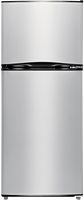 Insignia™ - 11.5 Cu. Ft. Top-Freezer Refrigerator - Stainless Steel - Large Front
