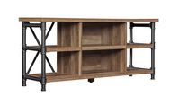 Twin Star Home - Irondale Open Architecture TV Stand for TVs up to 60 inches - Autumn Driftwood - Large Front