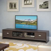 CorLiving - Lakewood Extra Wide TV Stand, for TVs up to 85