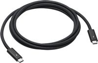 Apple - Thunderbolt 4 Pro Cable (1.8 m) - Black - Large Front