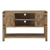 Walker Edison - Farmhouse Barndoor Sideboard TV Stand for Most Flat-Panel TV's up to 55