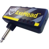 Nady - AxeHead™ Mini Headphone Guitar Amplifier - Black - Large Front