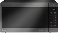 LG - NeoChef 2.0 Cu. Ft. Countertop Microwave with Sensor Cooking and EasyClean - Black Stainless... - Large Front