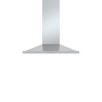 Zephyr - Anzio 30 in. 600 CFM Wall Mount Range Hood with LED Light - Stainless Steel - Large Front