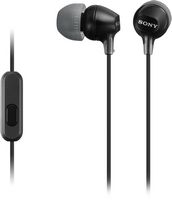 Sony - MDREX14AP Wired Earbud Headphones - Black - Large Front