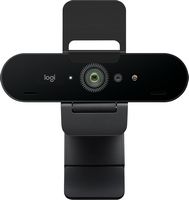 Logitech - 4K Pro 4096 x 2160 Webcam with Noise-Canceling Mic - Black - Large Front