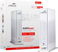 ARRIS - SURFboard  24 x 8 DOCSIS 3.0 Voice Cable Modem with AC1750 Dual-Band Wi-Fi Router for Xfi... - Large Front
