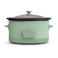Bella - 6-qt. Programmable Slow Cooker - Seaglass - Large Front