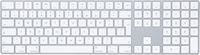 Apple - Magic Keyboard with Numeric Keypad - Silver/White - Large Front