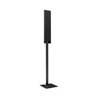 KEF - T Series Speaker Stands (2-Pack) - Black - Large Front