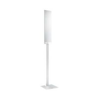 KEF - T Series Speaker Stands (2-Pack) - White - Large Front