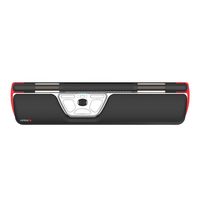 Contour Design - RollerMouse Red Compact Wireless Mouse - Wireless - Black - Large Front